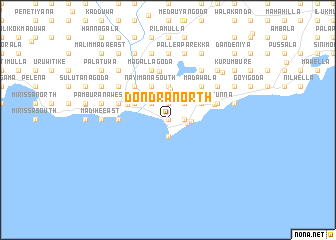 map of Dondra North