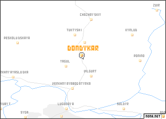 map of Dondykar