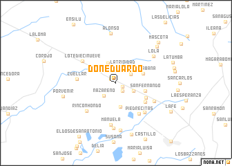 map of Don Eduardo