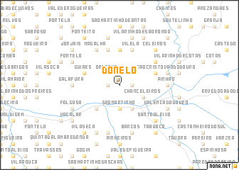 map of Donelo