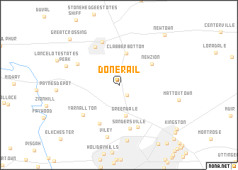 map of Donerail