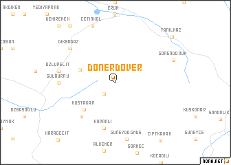 map of Dönerdöver