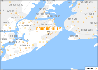 map of Dongan Hills