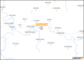 map of Dong\