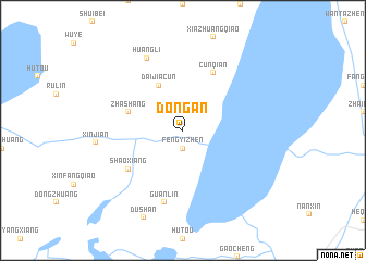 map of Dong\
