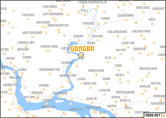 map of Dong\