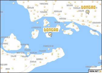 map of Dong\