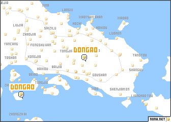 map of Dongʼao