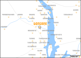 map of Dongaré