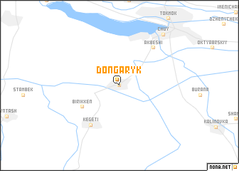 map of Döng-Aryk