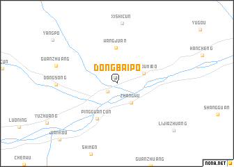 map of Dongbaipo