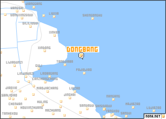 map of Dongbang