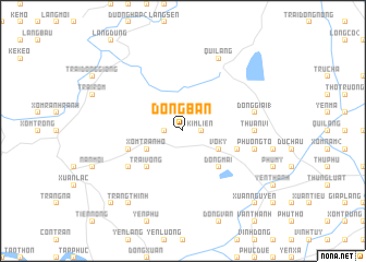 map of Ðồng Bản