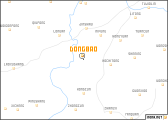 map of Dongbao