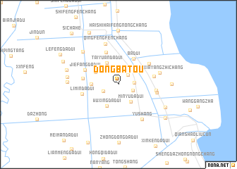 map of Dongbatou
