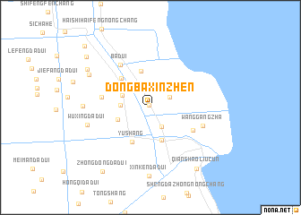 map of Dongbaxinzhen