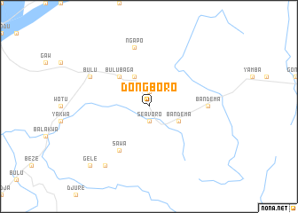 map of Dongboro