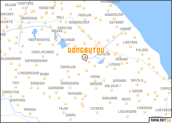 map of Dongbutou