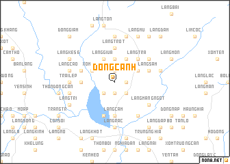 map of Ðồng Canh