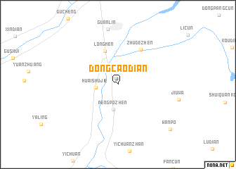 map of Dongcaodian