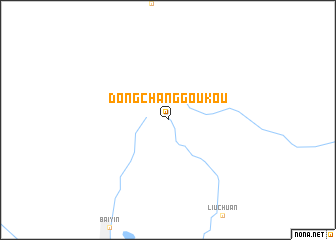 map of Dongchanggoukou
