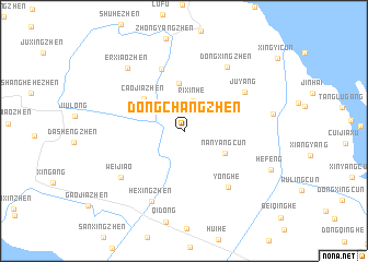 map of Dongchangzhen