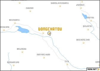 map of Dongchatou