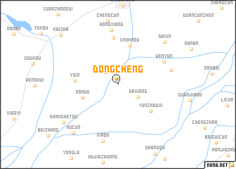 map of Dongcheng