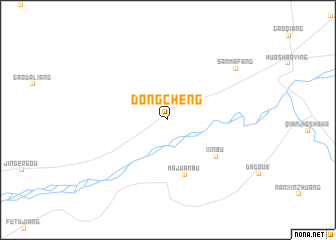 map of Dongcheng