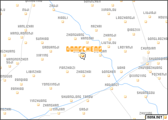 map of Dongcheng