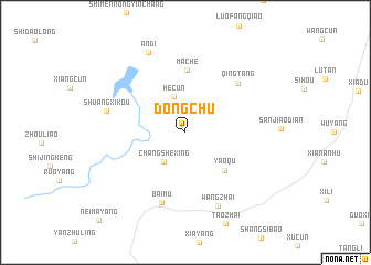 map of Dongchu