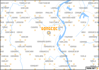 map of Ðồng Côc