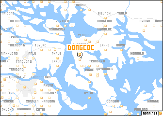 map of Ðồng Cốc