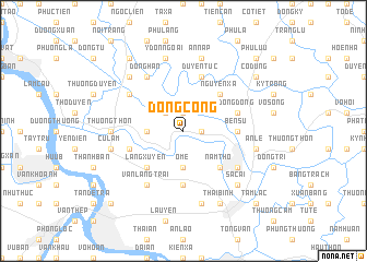 map of Dồng Cống
