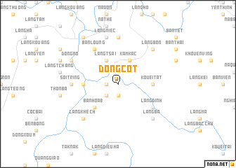 map of Dong Cot