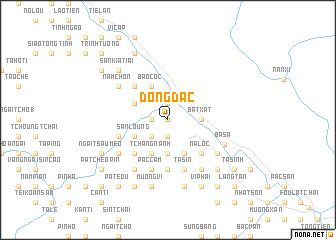 map of Dong Dac