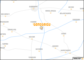 map of Dongdaigu