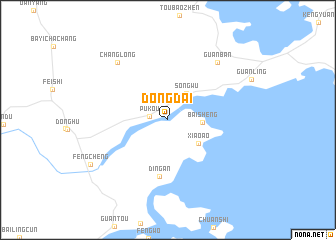 map of Dongdai