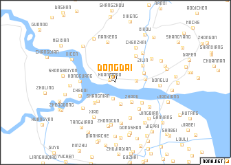 map of Dongdai