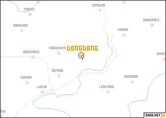 map of Dongdang