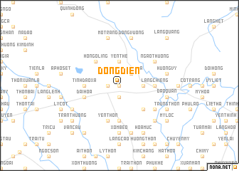 map of Ðồng Diễn