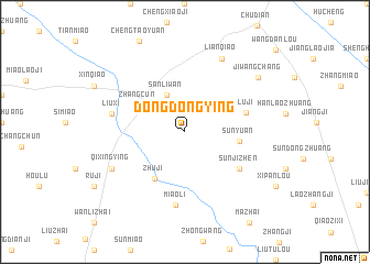 map of Dongdongying