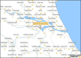 map of Ðồng Ðưng