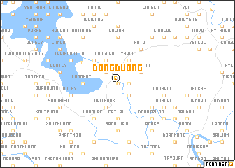 map of Ðông Dương