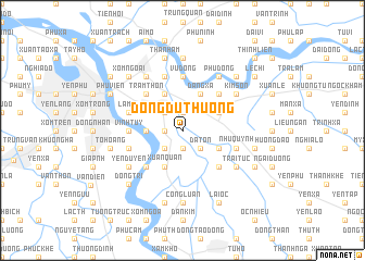 map of Ðông Dư Thượng