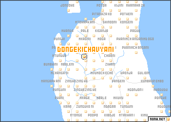 map of Donge Kichavyani