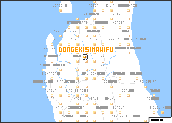 map of Donge Kisima Wifu