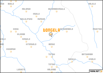 map of Dongela