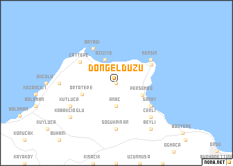 map of Döngeldüzü