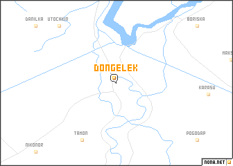 map of Dongelek